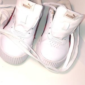 Kids puma’s size 12c only worn one time